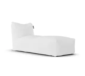 Laui Lounge Silla larga Boho | Blanco