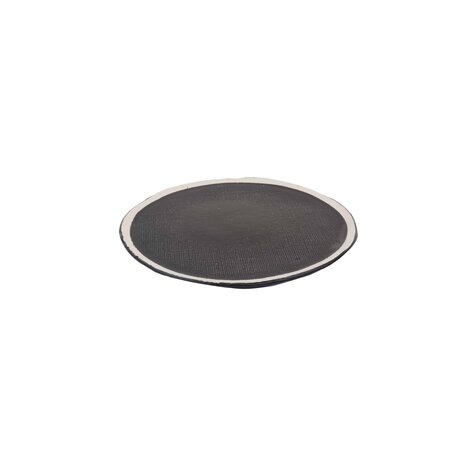 Sempre Bob Plate Flat Ø 24 | Black Sempre Bob Plate Flat Ø 24 | Black