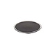 Sempre Plaque Bob Plate Ø 24 | Noir Sempre Plaque Bob Plate Ø 24 | Noir
