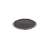 Bob Plate Flat Ø 24 | Svart Bob Plate Flat Ø 24 | Svart