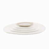 Sempre Helena plate 12x8 | White