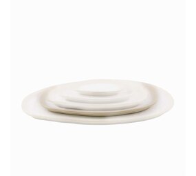 Sempre Assiette Helena 34x24 | Blanc Sempre Assiette Helena 34x24 | Blanc