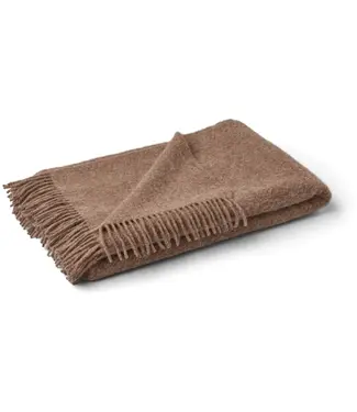 Natures Collection Julia Plaid | Alpaca & Lambswool Mix | Mushroom