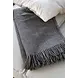 Natures Collection Plaid Julia | Mélange d'alpaga et de laine d'agneau | Gris foncé Natures Collection Plaid Julia | Mélange d'alpaga et de laine d'agneau | Gris foncé