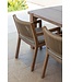 GOMMAIRE Outdoor Meubels | Organic Living Armchair Mario | Teak Natural Grey / Rope