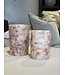 Alabaster Windlights set of 2