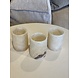 Alabaster Windlichter 3er Set Alabaster Windlichter 3er Set