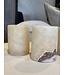 Alabaster Windlichter 3er Set