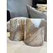Alabaster-Windlichter 3er-Set - Braun Alabaster-Windlichter 3er-Set - Braun