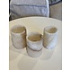 Alabaster Windlichter 3er Set Alabaster Windlichter 3er Set