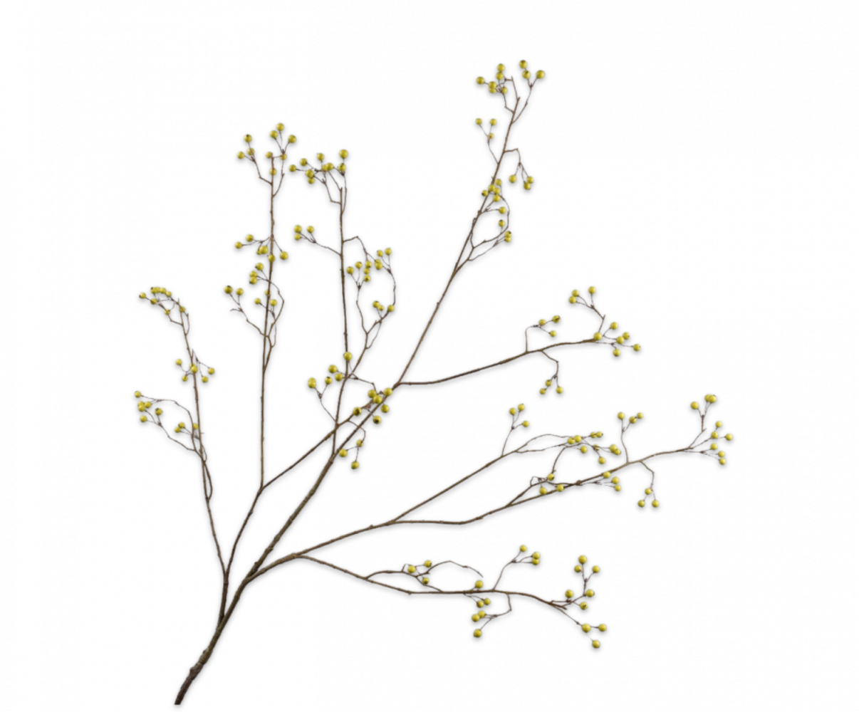 SILK-KA Ramo di bacche Verde | 136 centimetri SILK-KA Ramo di bacche Verde | 136 centimetri