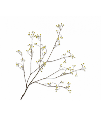 SILK-KA Branche de baies Vert | 136 cm