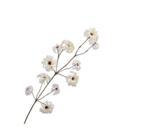 SILK-KA Crema de rama de clemátide | 107 centímetros SILK-KA Crema de rama de clemátide | 107 centímetros