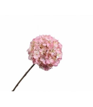 SILK-KA Tige d'hortensia rose | 70 cm