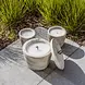 Mon Dada MON DADA Urban Outdoor kaars Small | Ecru