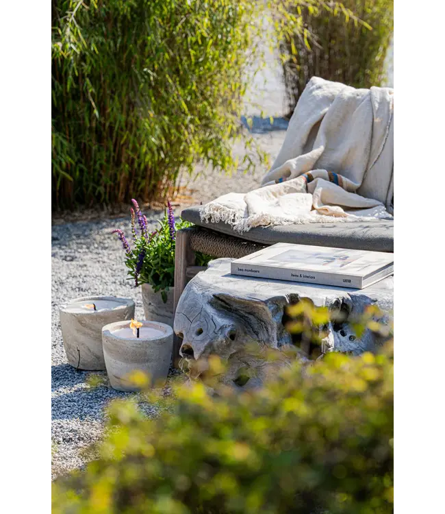 Mon Dada MON DADA Urban Outdoor Kerze Klein | Ecru