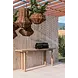 GOMMAIRE Outdoor | Organic Living Console Rolf | Teck Gris Naturel