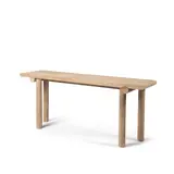 GOMMAIRE Outdoor Meubels | Organic Living Konsole Rolf | Teak Naturgrau
