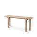 GOMMAIRE Outdoor | Organic Living Console Rolf | Teck Gris Naturel