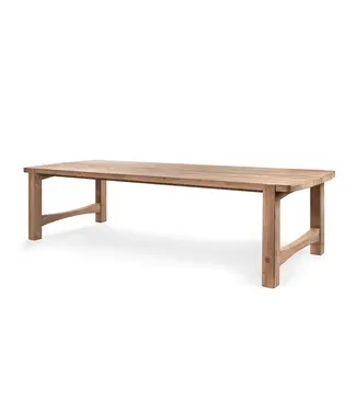 GOMMAIRE Outdoor Meubels | Organic Living Tavolo Jacoba grande | Teak grigio naturale
