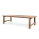 GOMMAIRE Outdoor | Organic Living Tavolo Jacoba grande | Teak grigio naturale