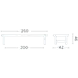 GOMMAIRE Outdoor | Organic Living Bench Jacoba Small | Teak Natural Grey