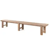 GOMMAIRE Outdoor | Organic Living Banc Jacoba Large | Teck Gris Naturel