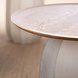 Guaxs Koonam Table Round | Wood European Oak / Glass Smokegrey Guaxs Koonam Table Round | Wood European Oak / Glass Smokegrey