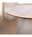 Guaxs Mesa alta Koonam | Madera de roble europeo / Cristal gris humo