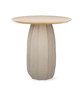 Guaxs Mesa alta GUAXS Koonam | Madera de roble europeo / Cristal gris humo