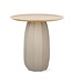 Guaxs Koonam Table Tall | Wood European Oak / Glass Smokegrey