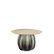 Guaxs Koonam Table Round | Wood European Oak / Glass Indigo Smokegrey Guaxs Koonam Table Round | Wood European Oak / Glass Indigo Smokegrey
