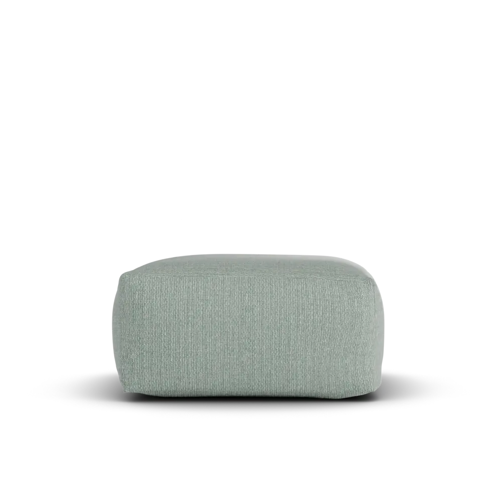 Laui Lounge Original Square Pouf | Sea Green Laui Lounge Original Square Pouf | Sea Green