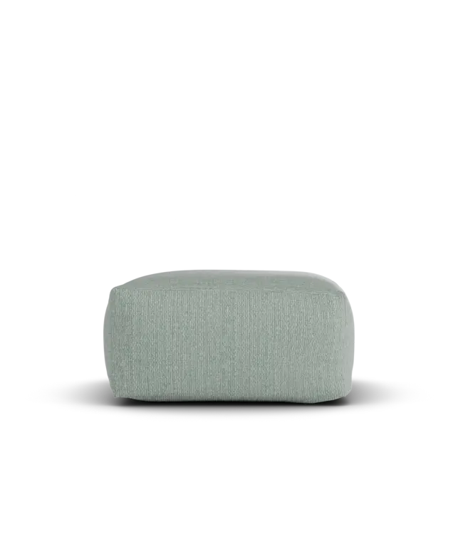 Laui Lounge Original quadratischer Pouf | Seegrün