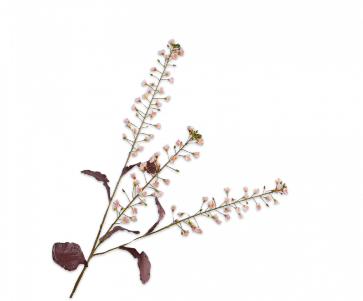 SILK-KA Primelnzweig Creme/Rosa | 111 cm