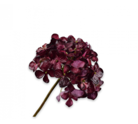 SILK-KA Hortensie Stahl Bordeaux REAL TOUCH | 63 cm SILK-KA Hortensie Stahl Bordeaux REAL TOUCH | 63 cm