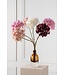 SILK-KA Hortensia Acier Mauve REAL TOUCH | 63 cm