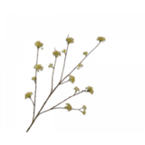 SILK-KA Branche de spirée verte | 116 cm