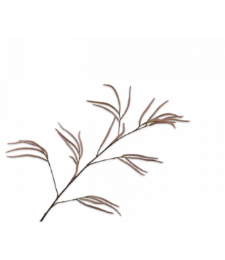 SILK-KA Ramo d'erba crema/rosa | 131 cm