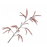 SILK-KA Branche d'herbe rose | 131 cm