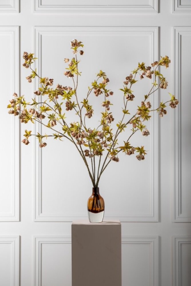 SILK-KA Campanula Tak Groen/Bruin | 112 cm SILK-KA Campanula Tak Groen/Bruin | 112 cm