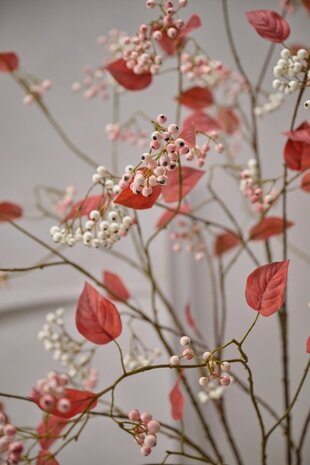 SILK-KA Rama de bayas rosa | 128 cm SILK-KA Rama de bayas rosa | 128 cm