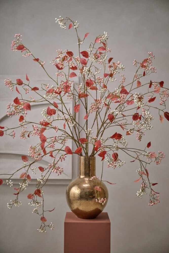 SILK-KA Ramo di bacche rosa | 128 cm SILK-KA Ramo di bacche rosa | 128 cm