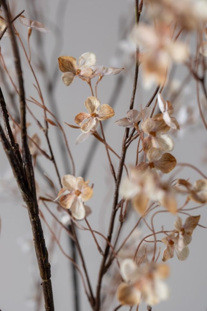 SILK-KA Ramo fiorito crema/rosa | 129 cm SILK-KA Ramo fiorito crema/rosa | 129 cm