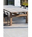 GOMMAIRE Outdoor Meubels | Organic Living Tavolo Abe | Teak Grigio Naturale