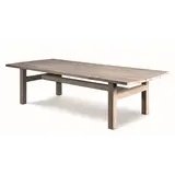 GOMMAIRE Outdoor | Organic Living Bord Abe | Teak Naturgrå