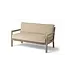 GOMMAIRE Outdoor Meubels | Organic Living Mario de 2 plazas | Teca gris natural / Cuerda