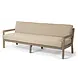 GOMMAIRE Outdoor | Organic Living 3-seters Mario | Teak Naturgrå / Tau