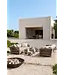 GOMMAIRE Outdoor Meubels | Organic Living Sofa Mia 3-Seater | Teak Natural Grey