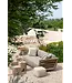 GOMMAIRE Outdoor Meubels | Organic Living Divano Mia a 3 posti | Teak grigio naturale
